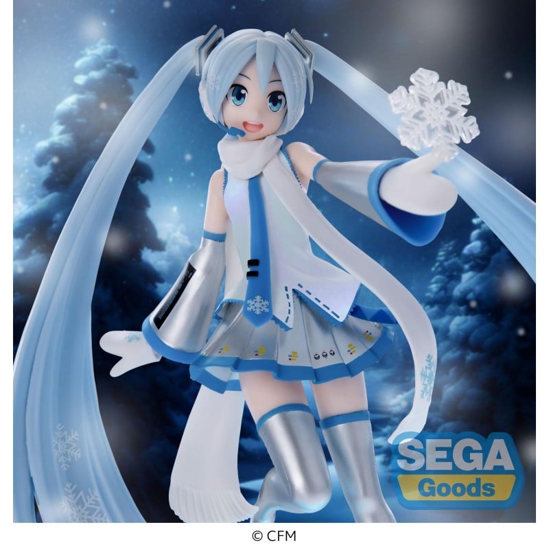 Hatsune Miku Luminasta "Snow Miku" (Snow Miku Sky Town Ver.)-Sega-Ace Cards & Collectibles