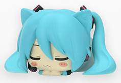 Hatsune Miku Ohiruneko MP Mini Figure "Sakura Miku" 2023-Set of 3-Sega-Ace Cards & Collectibles