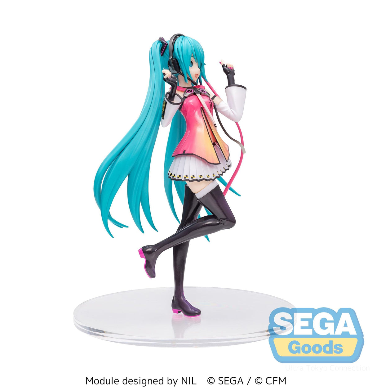 Hatsune Miku Project DIVA MEGA39's Luminasta Figure "Hatsune Miku" (Star Voice Ver.)-Sega-Ace Cards & Collectibles