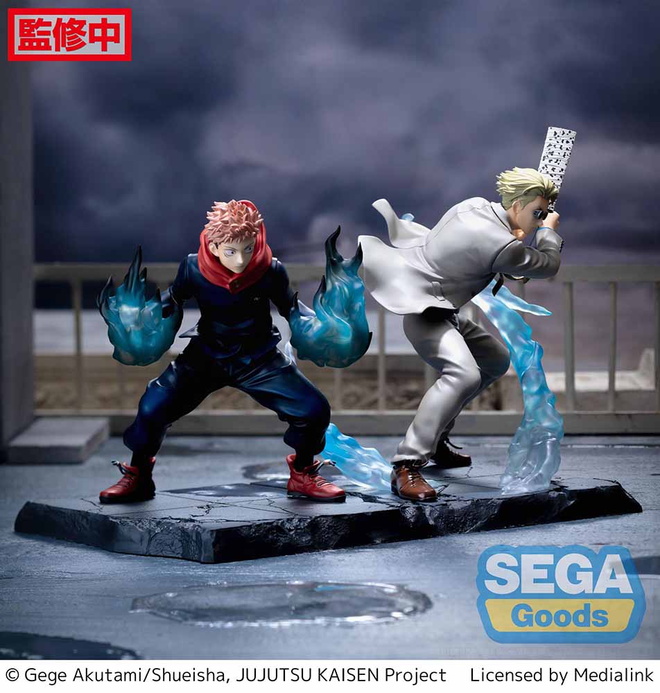 Jujutsu Kaisen Luminasta Figure &quot;Yuji Itadori&quot; Join Struggle-Sega-Ace Cards &amp; Collectibles
