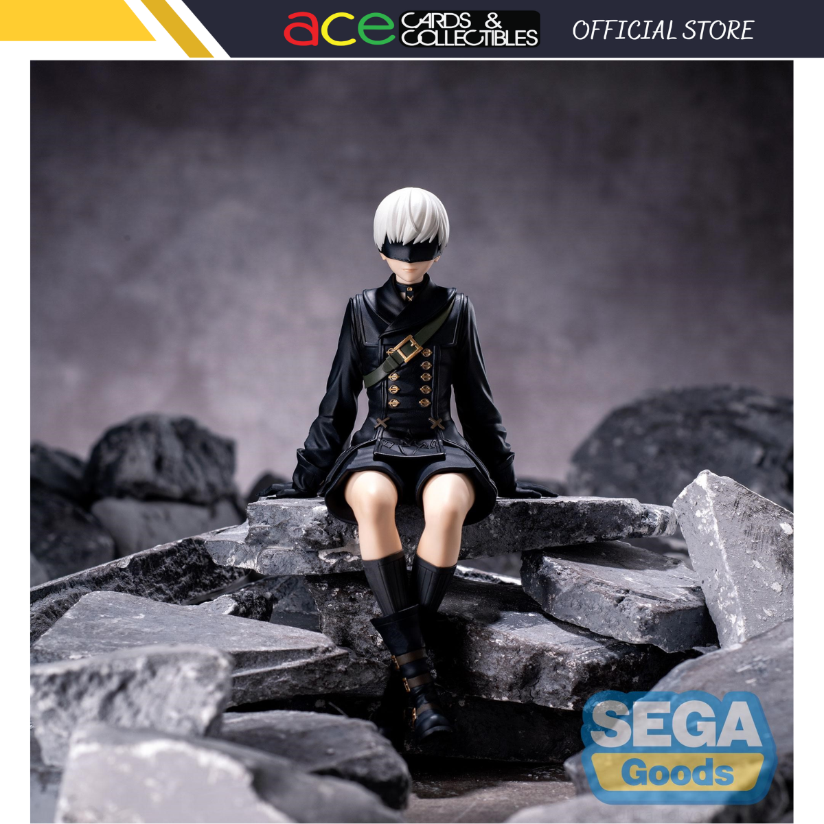 NieR:Automata Ver1.1a PM Perching Figure &quot;9S&quot;-Sega-Ace Cards &amp; Collectibles