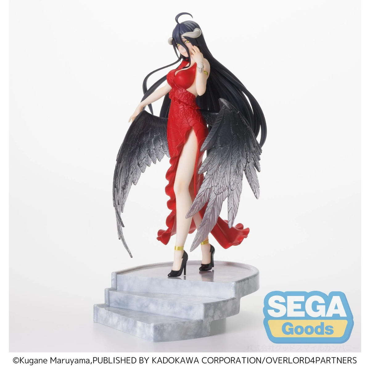 Overlord Figure &quot;Albedo&quot;-Sega-Ace Cards &amp; Collectibles