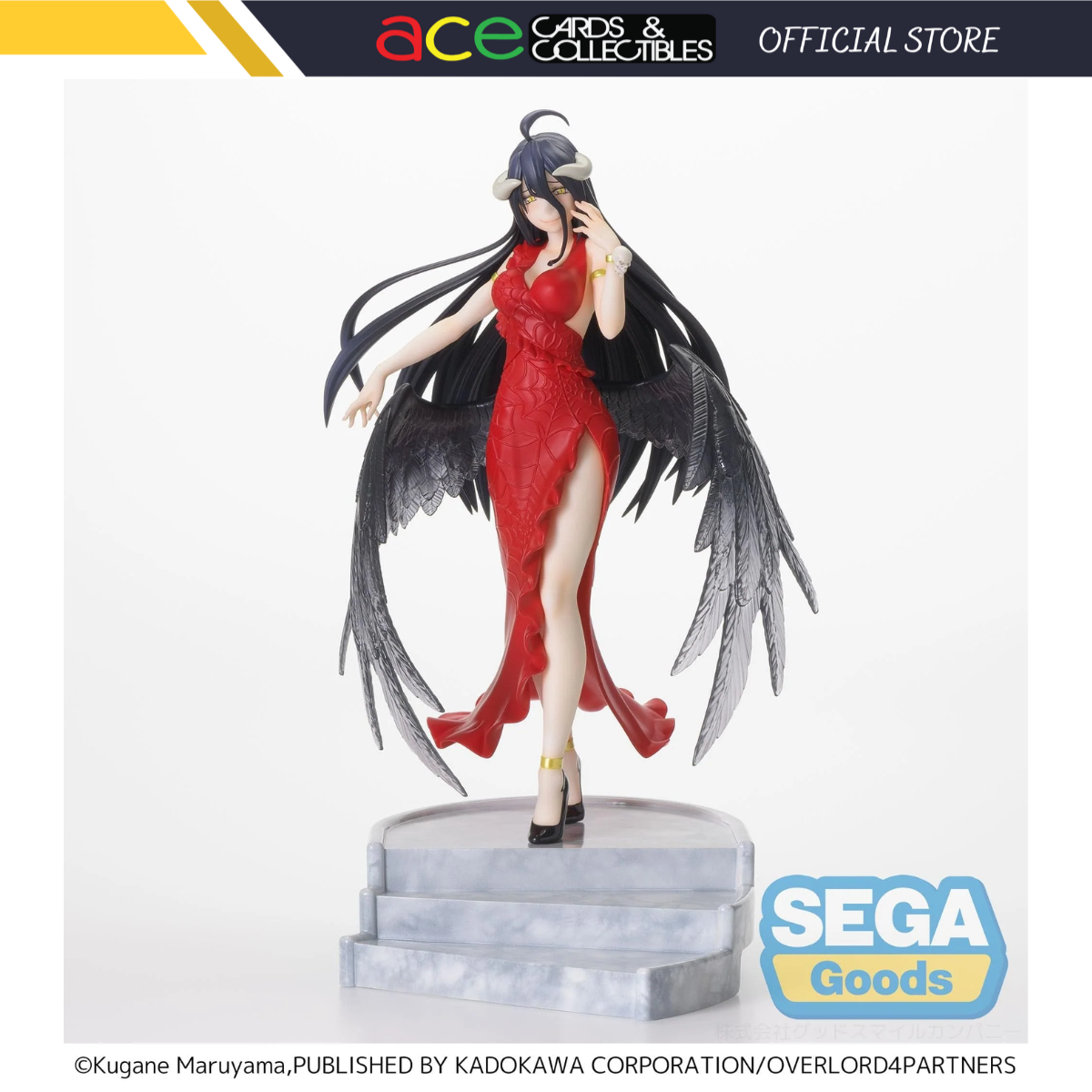 Overlord Figure "Albedo"-Sega-Ace Cards & Collectibles