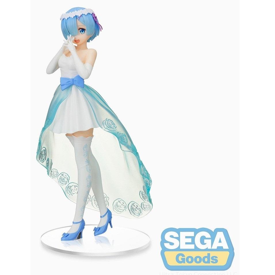 Re: Zero Starting Life in Another World SPM "Rem" (Wedding Dress Ver.)-Sega-Ace Cards & Collectibles