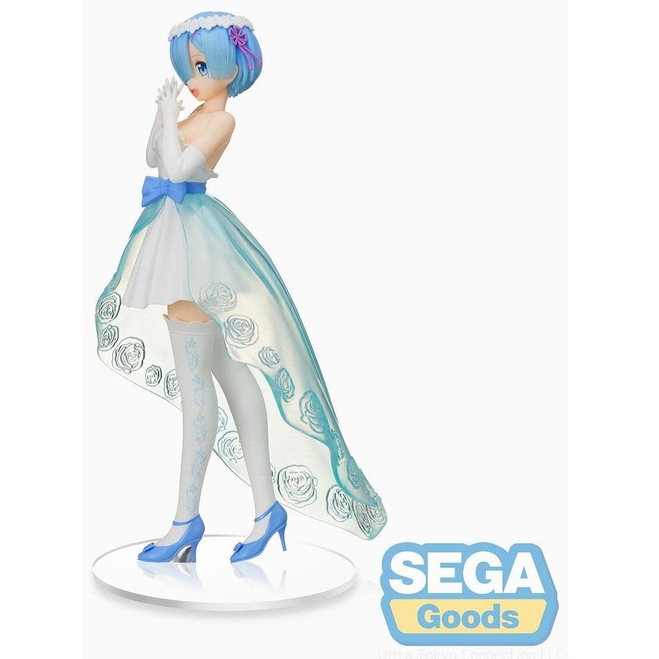 Re: Zero Starting Life in Another World SPM "Rem" (Wedding Dress Ver.)-Sega-Ace Cards & Collectibles