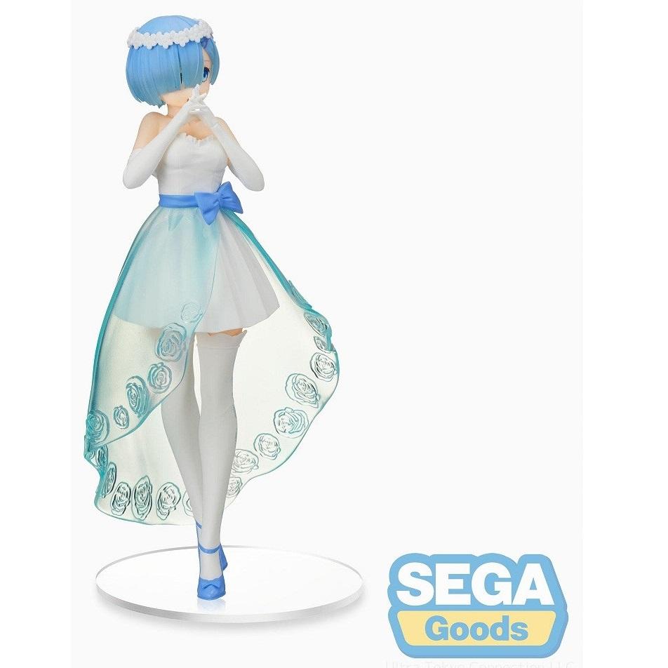 Re: Zero Starting Life in Another World SPM "Rem" (Wedding Dress Ver.)-Sega-Ace Cards & Collectibles