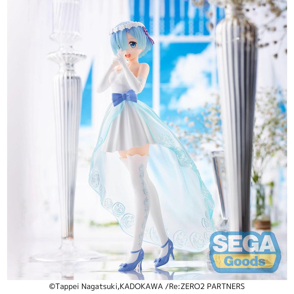 Re: Zero Starting Life in Another World SPM "Rem" (Wedding Dress Ver.)-Sega-Ace Cards & Collectibles