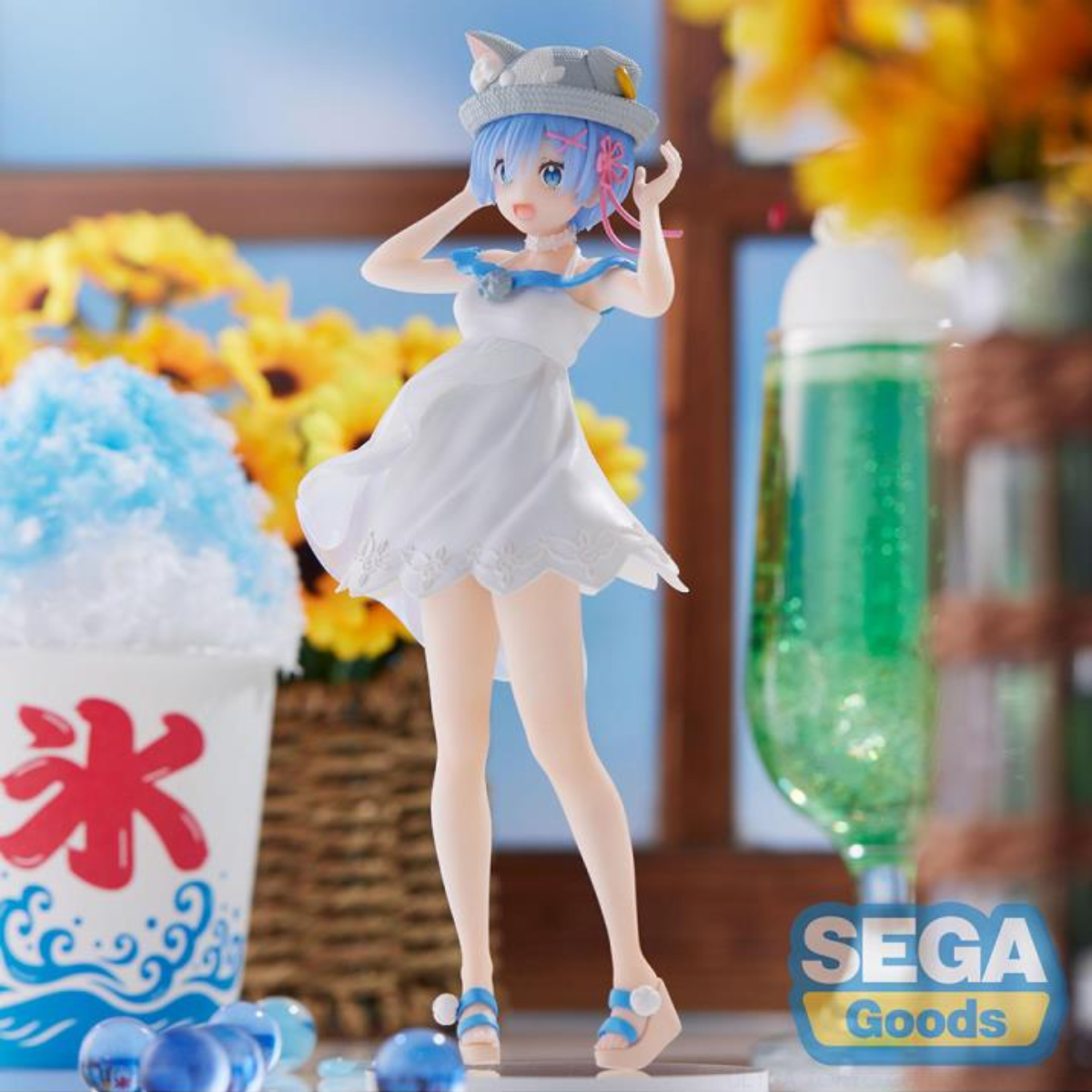 Re:Zero Starting Life in Another World Luminasta &quot;Rem&quot; (Nyatsu Day Ver.)-Sega-Ace Cards &amp; Collectibles