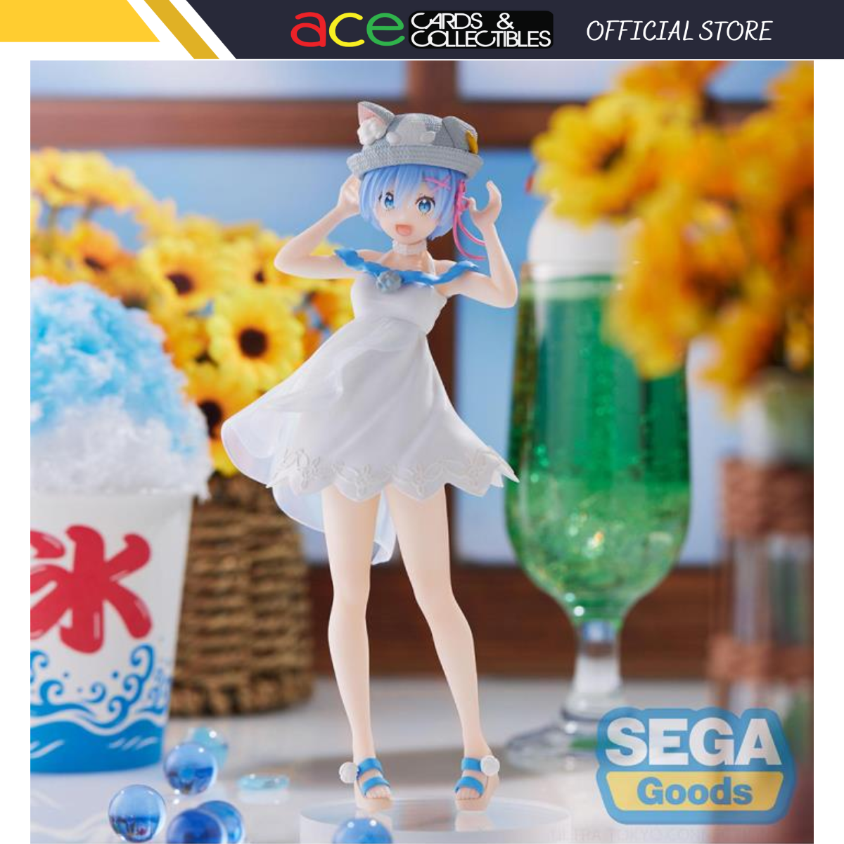 Re:Zero Starting Life in Another World Luminasta &quot;Rem&quot; (Nyatsu Day Ver.)-Sega-Ace Cards &amp; Collectibles