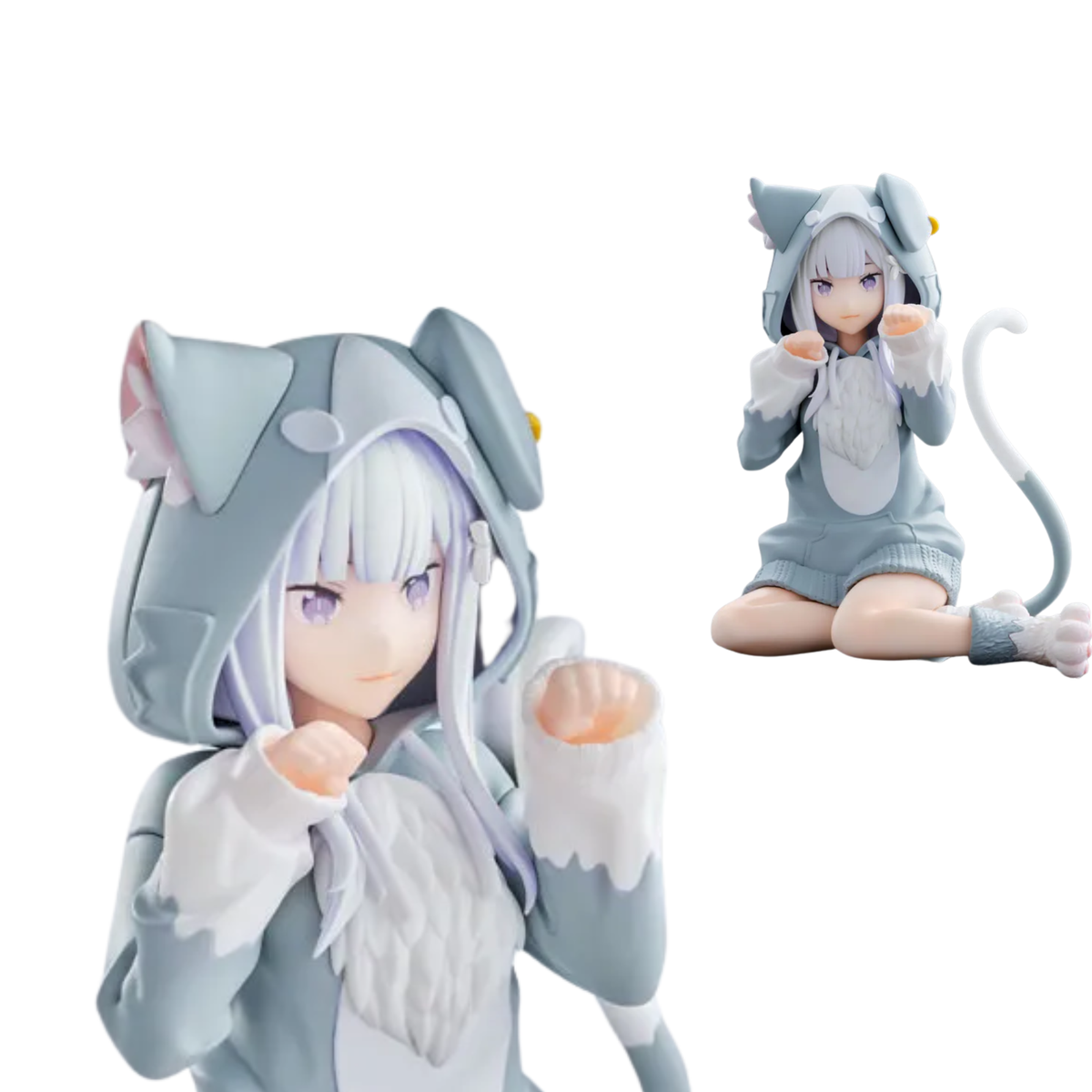 SEGA Re:ZERO Starting Life in Another World Yumemirize "Emilia" Mofumofu Pack-Sega-Ace Cards & Collectibles