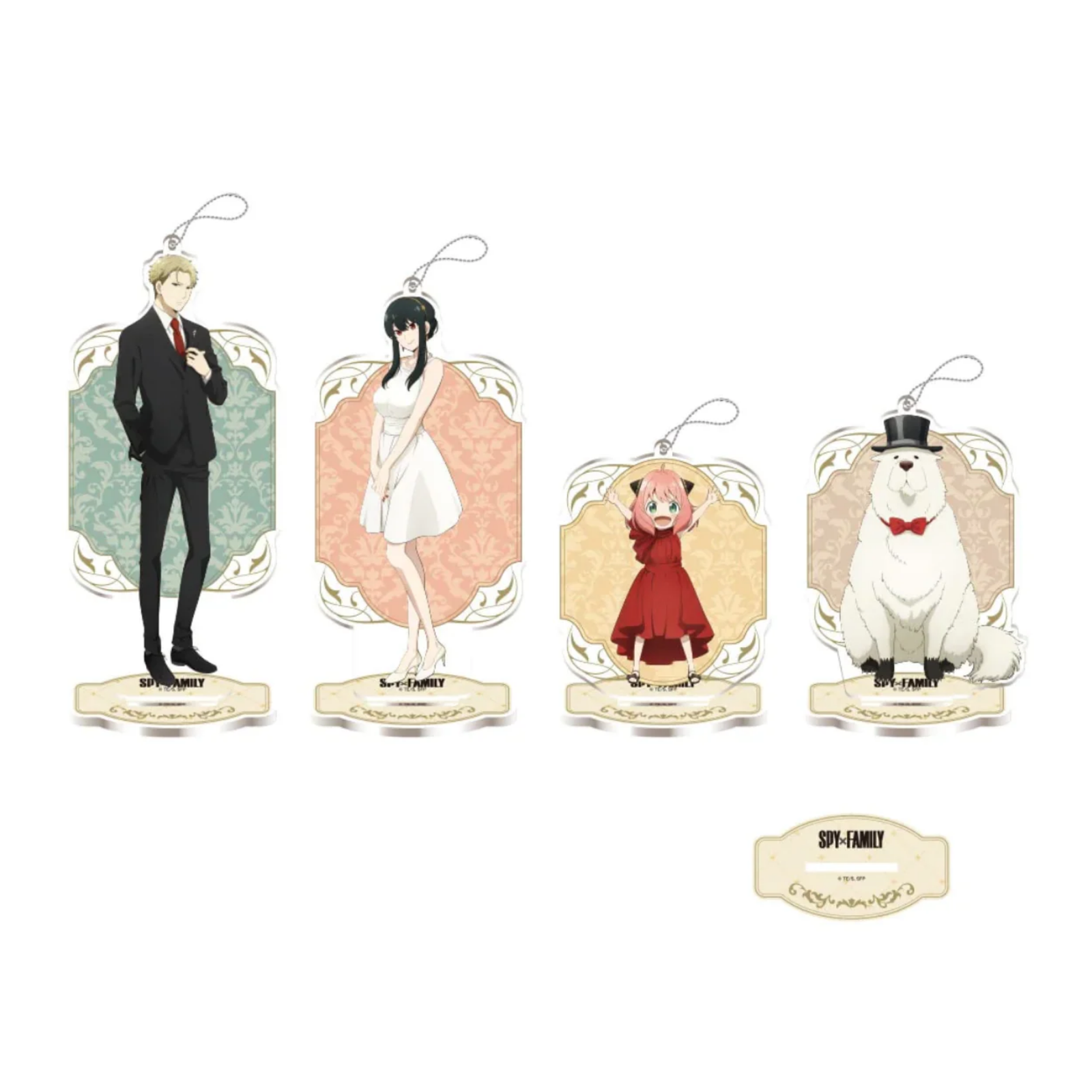 Spy x Family MP Big Clear Keychain With Stand-Loid Forger-Sega-Ace Cards & Collectibles