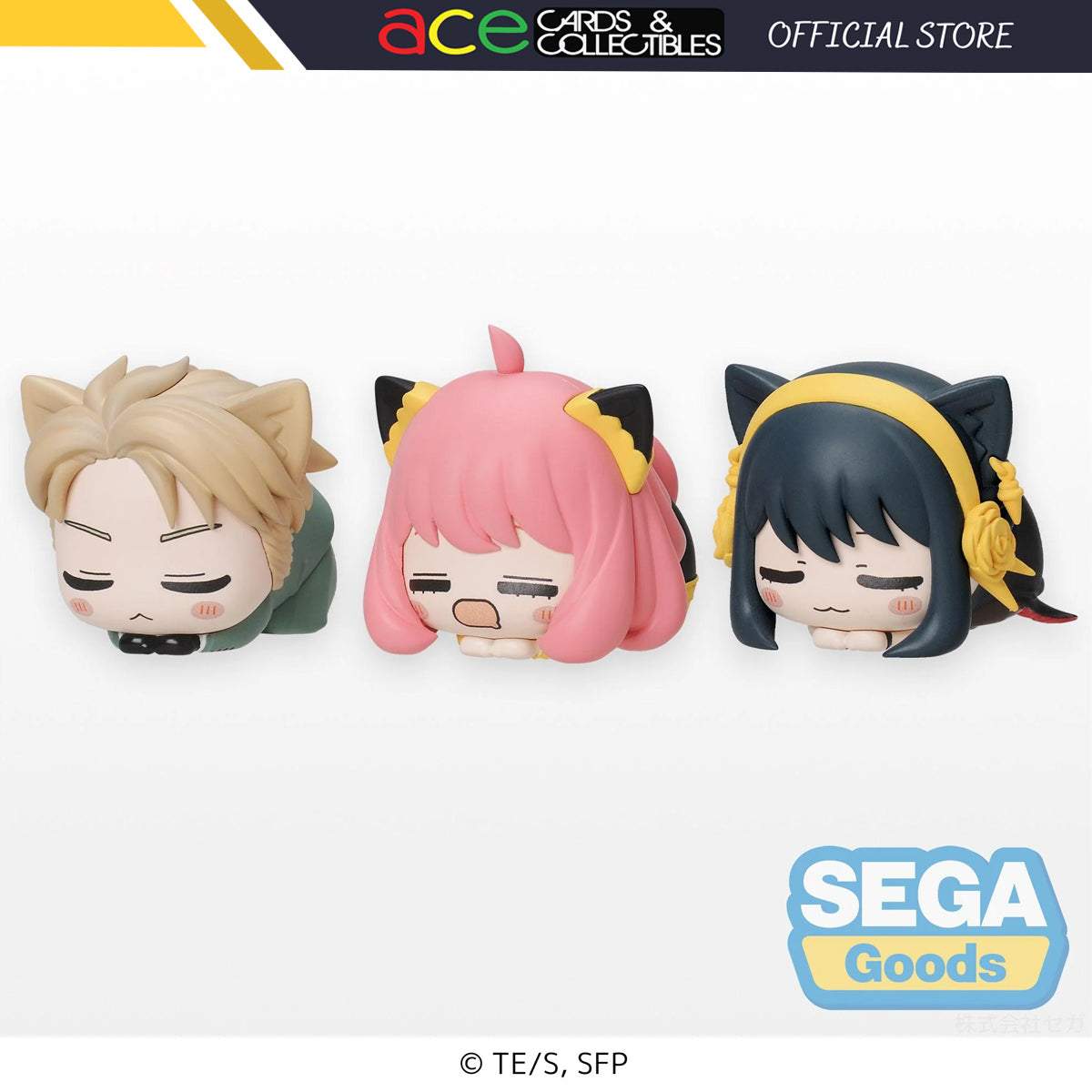 Spy x Family Ohiruneko MP Mini Figure "Loid/Anya/Yor" (Re-run)-Anya Forger-Sega-Ace Cards & Collectibles