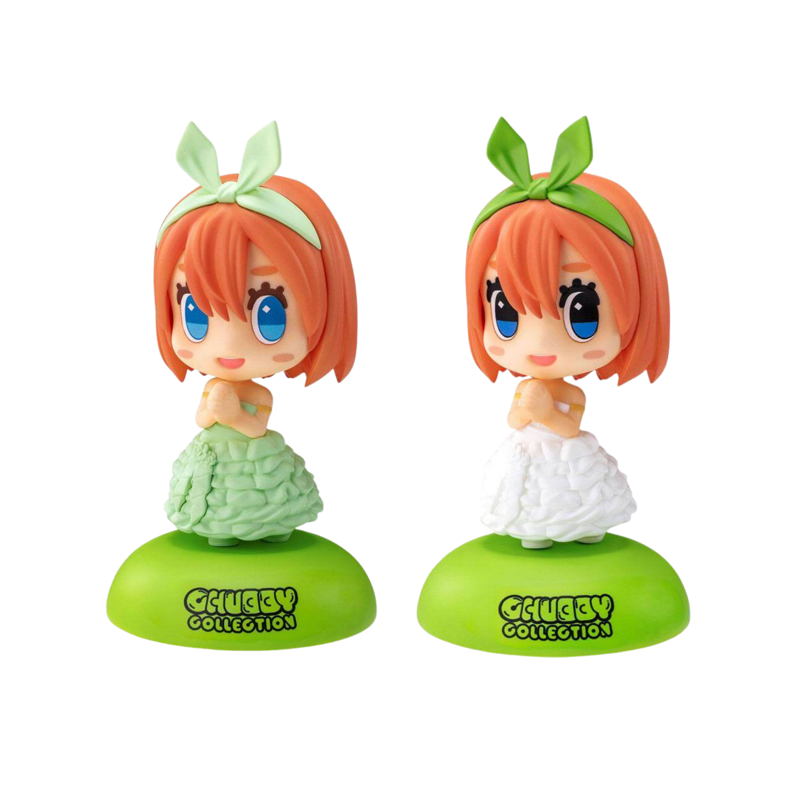 The Quintessential Quintuplets Movie Chubby Collection MP Figure "Yotsuba Nakano"-White Dress-Sega-Ace Cards & Collectibles