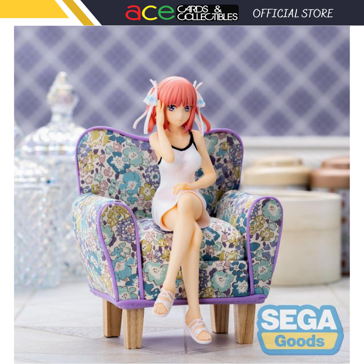 The Quintessential Quintuplets Movie PM Perching Figure "Nino Nakano"-Sega-Ace Cards & Collectibles