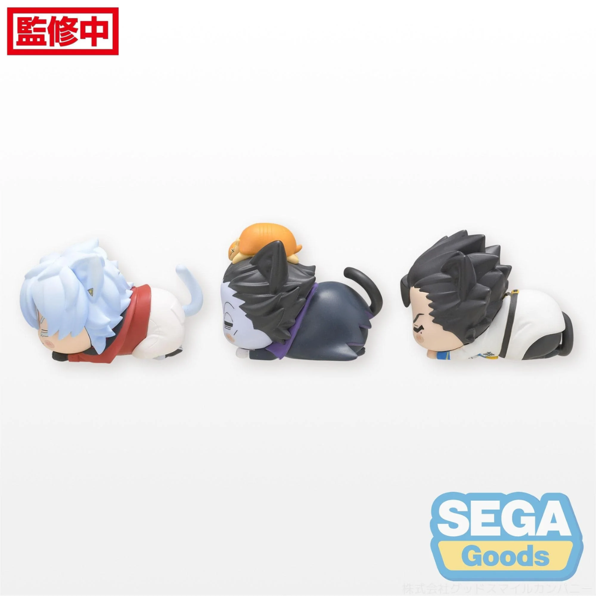 The Vampire Dies In No Time Ohiruneko MP Mini Figure-Set of 3-Sega-Ace Cards & Collectibles