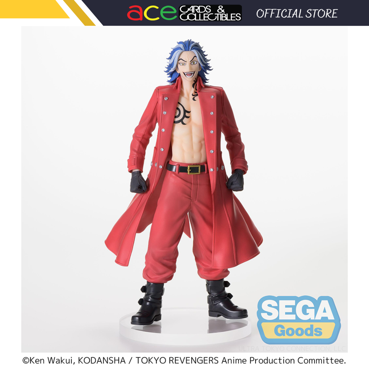 Tokyo Revengers Luminasta Black Dragon "Taiju Shiba"-Sega-Ace Cards & Collectibles