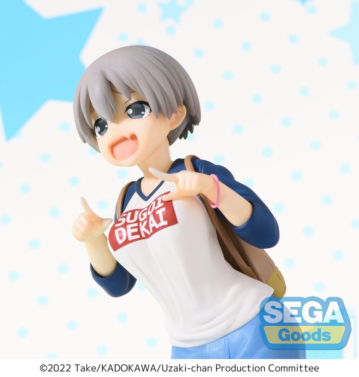 Uzaki Chan Wants To Hang Out! Season 2 SPM Figure &quot;Hana Uzaki&quot; (Laughing Ver.)-Sega-Ace Cards &amp; Collectibles
