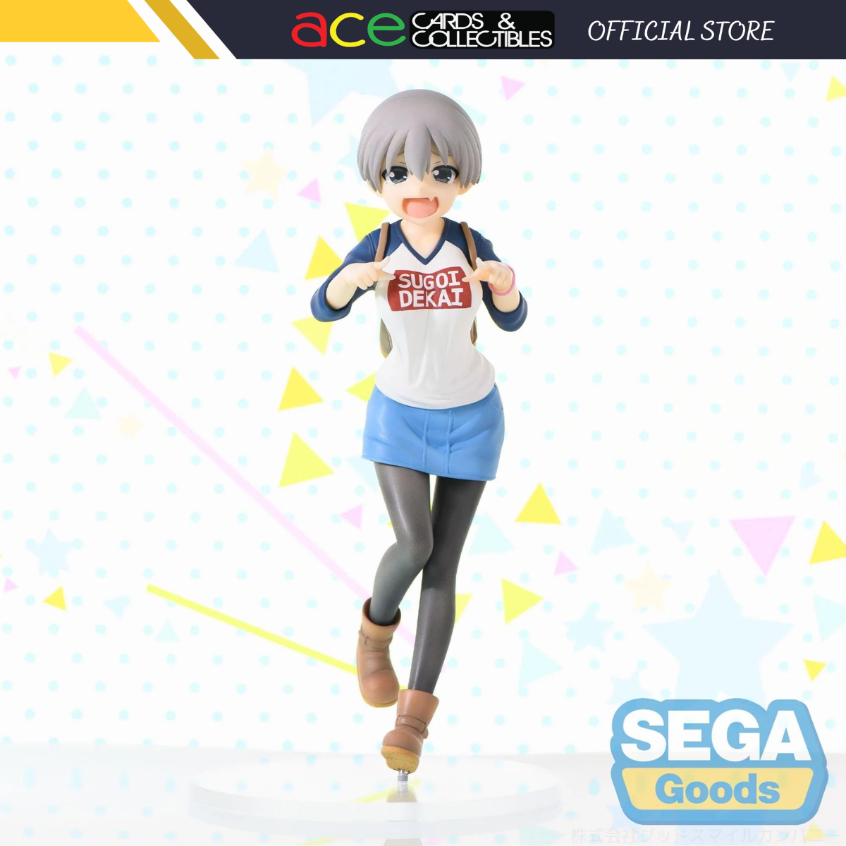Uzaki Chan Wants To Hang Out! Season 2 SPM Figure "Hana Uzaki" (Laughing Ver.)-Sega-Ace Cards & Collectibles