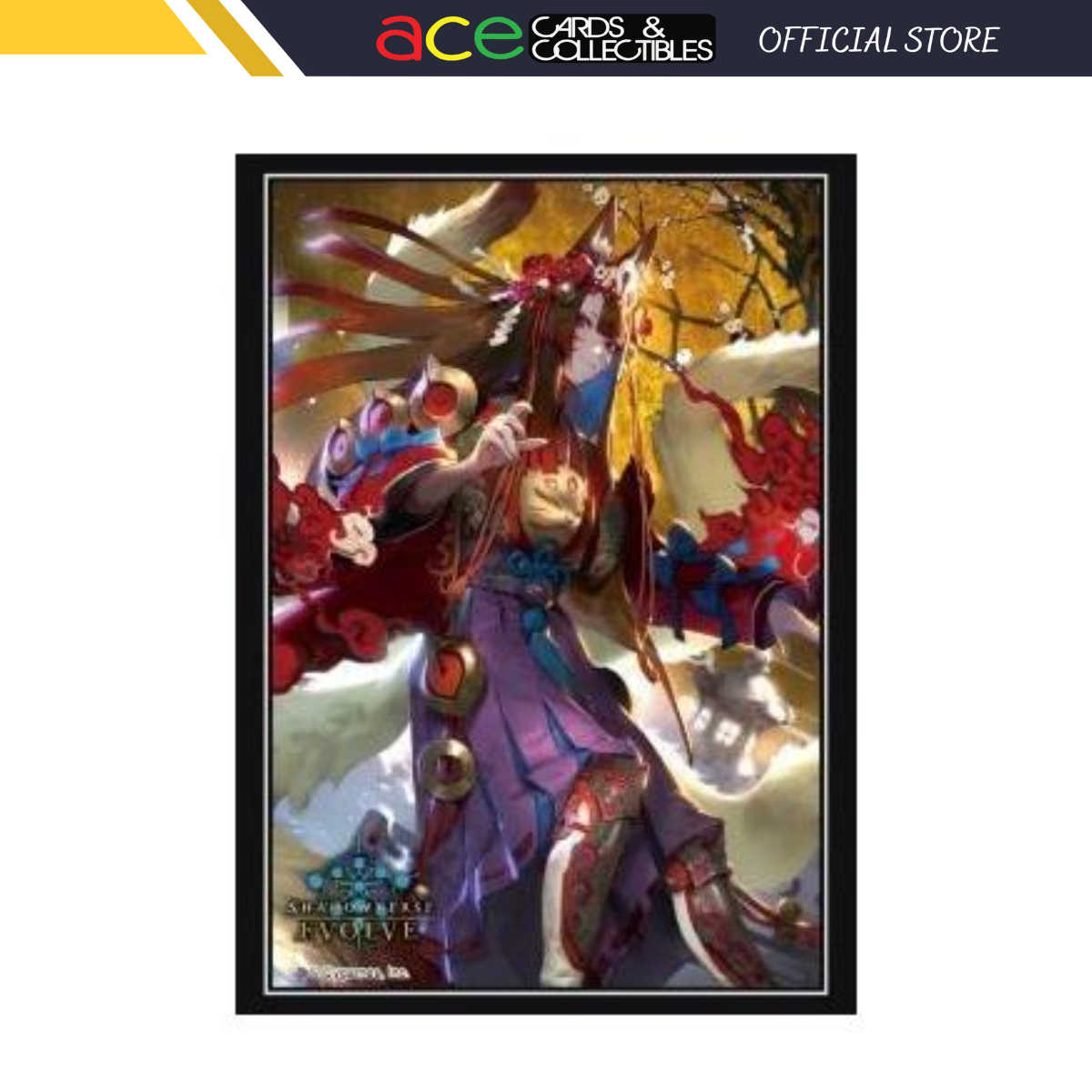 Shadowverse Evolve Official Sleeve - "Ginsetsu, Great Fox" (Vol.86)-Shadowverse-Ace Cards & Collectibles