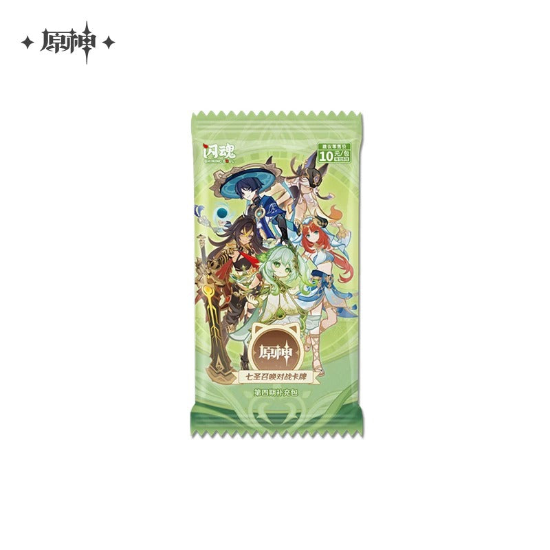Genshin Impact Genius Invokation TCG Vol. 4 Booster-Single Pack (Random)-Shining Soul-Ace Cards & Collectibles