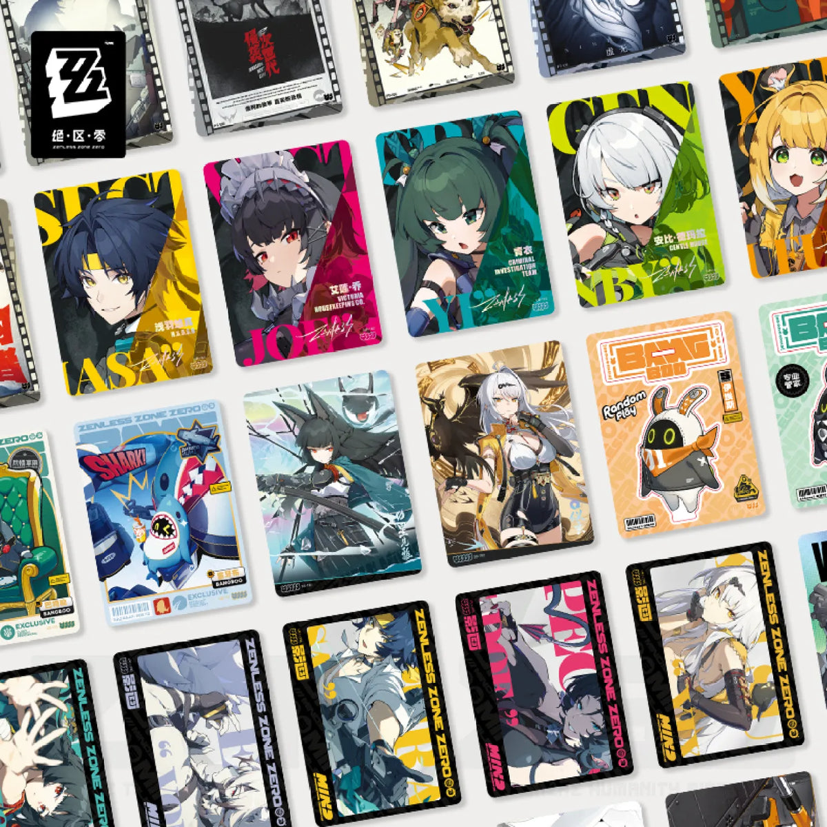 绝区零x闪魂 收藏卡第一弹 "丽都万象"(Simplifiled Chinese)-Single Pack (Random)-Shining Soul-Ace Cards & Collectibles