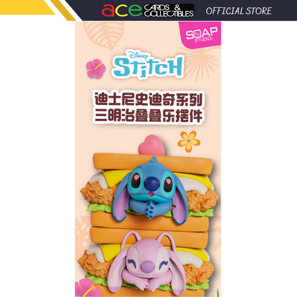 Disney Stitch Sandwich Jenga Series-Single Box (Random)-Soap Studio-Ace Cards & Collectibles