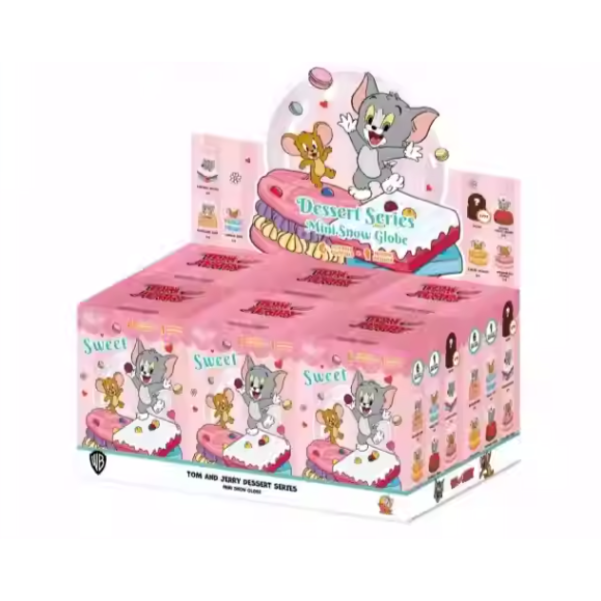 Tom And Jerry Mini Snow Globe Dessert Series-Display Box (6pcs)-Soap Studio-Ace Cards &amp; Collectibles