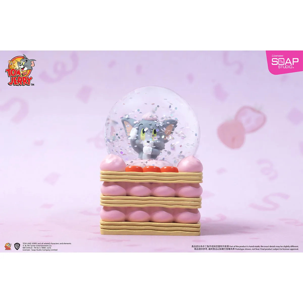 Tom And Jerry Mini Snow Globe Dessert Series-Single box-Soap Studio-Ace Cards &amp; Collectibles