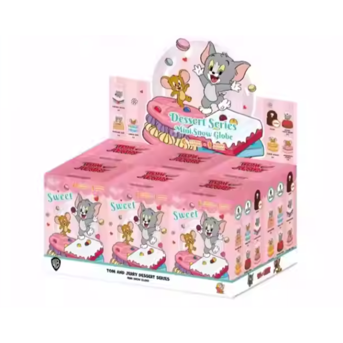 Tom And Jerry Mini Snow Globe Dessert Series-Whole Box (6pcs)-Soap Studio-Ace Cards &amp; Collectibles