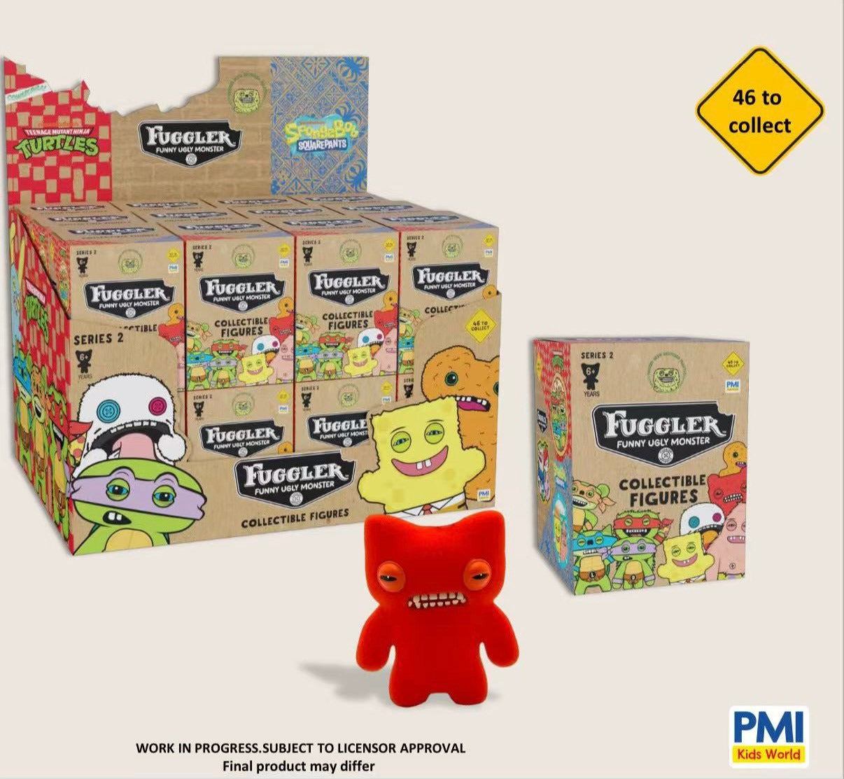 Fuggler Funny Ugly Monster Collectible Figures Vol.2-Single Box (Random)-Sonny Angel-Ace Cards & Collectibles