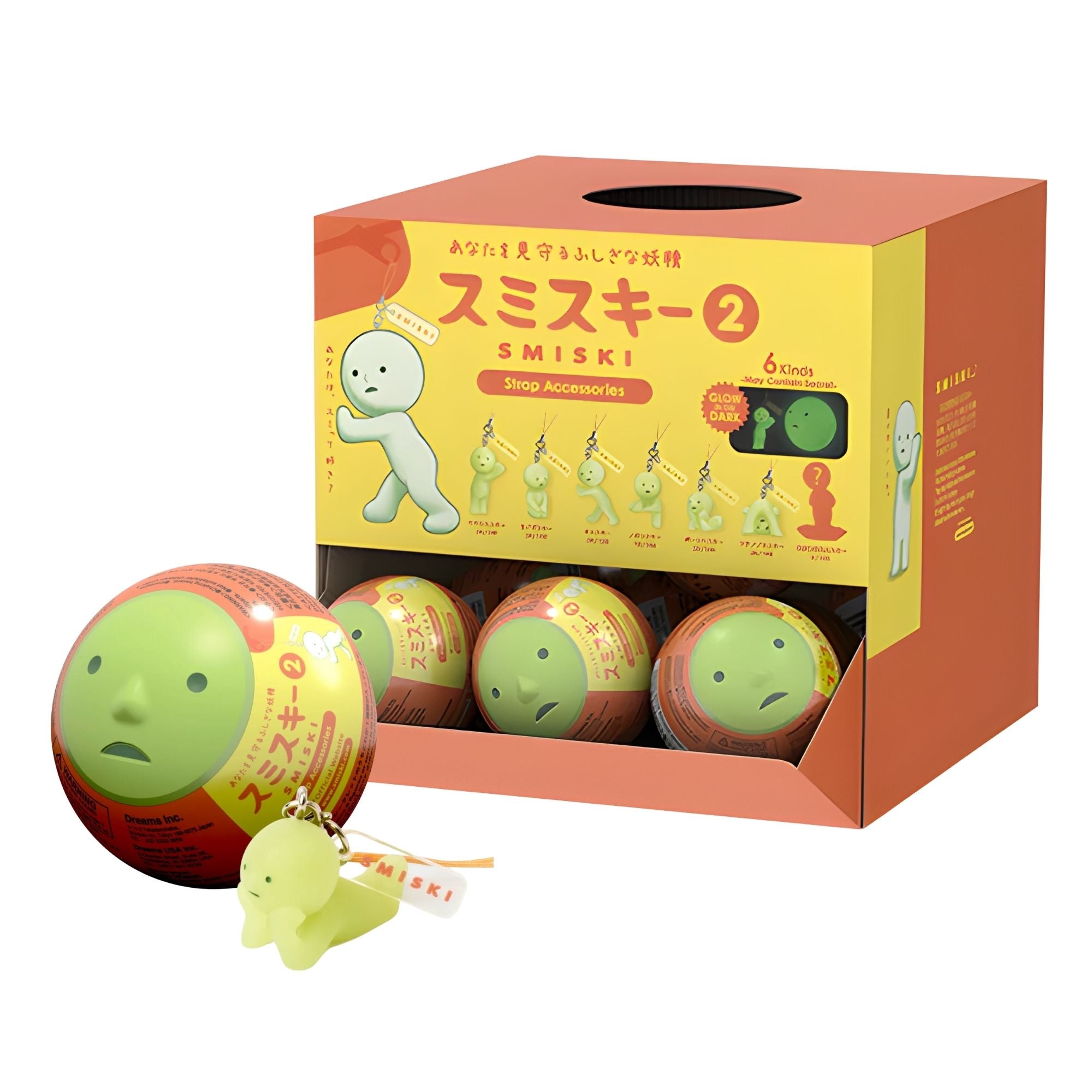 Smiski HIPPERS Strap Accesories Series 2 Blind Box-Single Box (Random)-Sonny Angel-Ace Cards & Collectibles