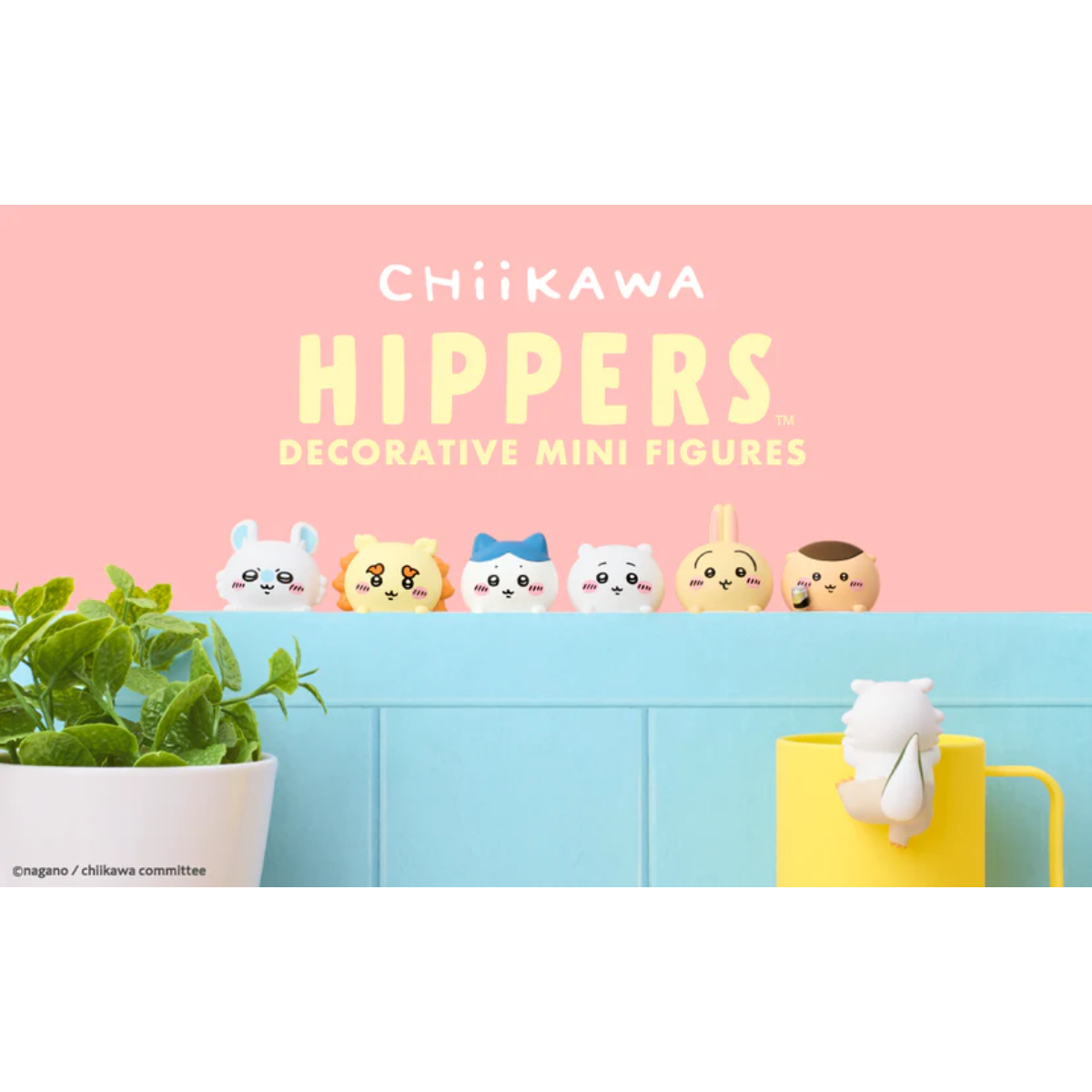 Sonny Angel x Chiikawa HIPPERS Decorative Mini Figures Blind Box-Single Box (Random)-Sonny Angel-Ace Cards & Collectibles