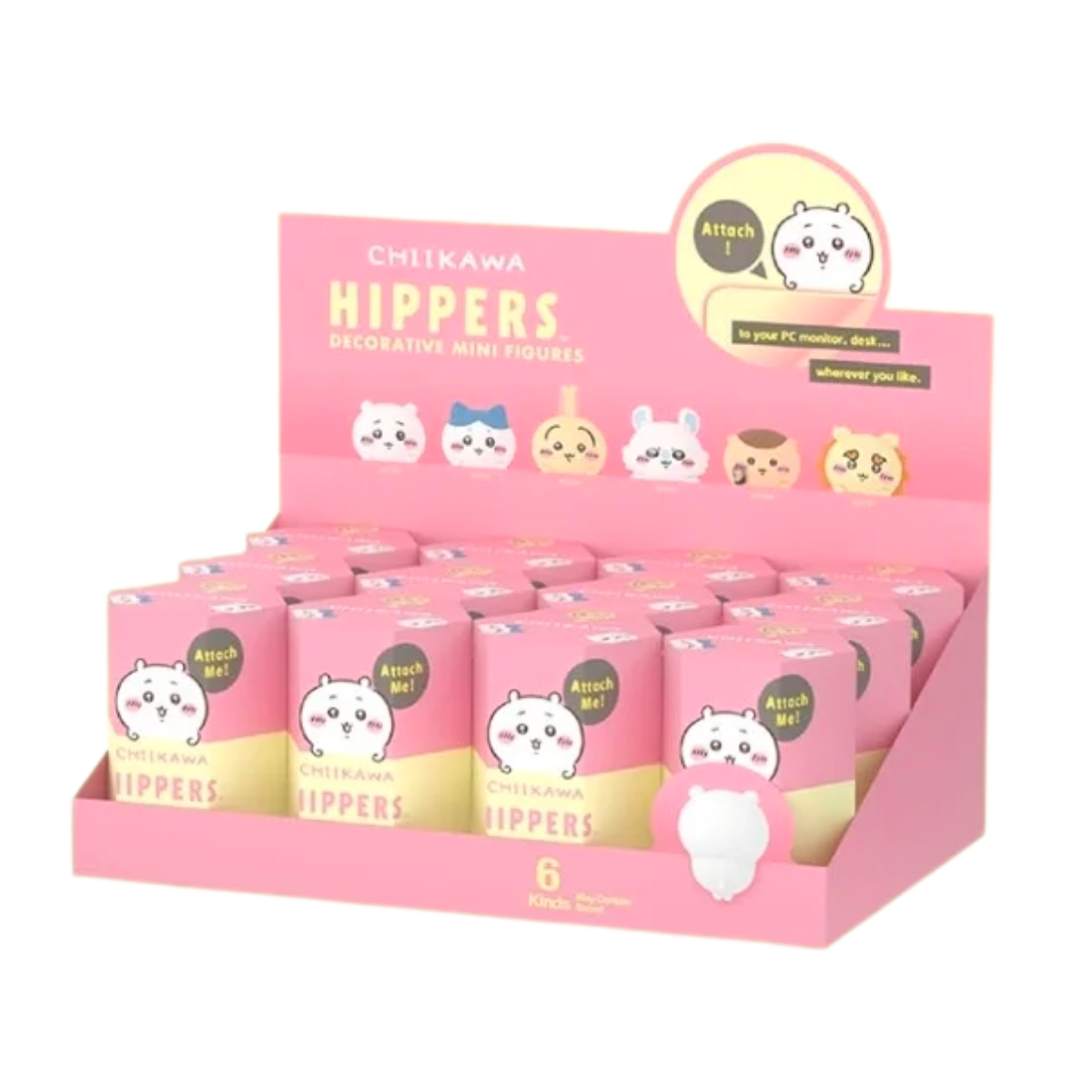 Sonny Angel x Chiikawa HIPPERS Decorative Mini Figures Blind Box-Whole Box (12pcs)-Sonny Angel-Ace Cards & Collectibles