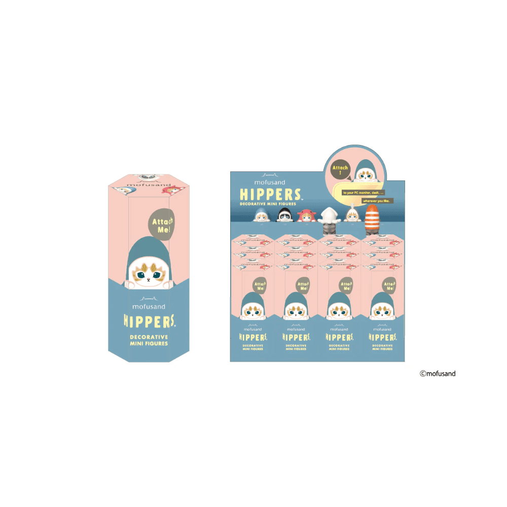 Sonny Angel x Mofusand HIPPERS Decorative Mini Figures Blind Box-Single Box (Random)-Sonny Angel-Ace Cards & Collectibles