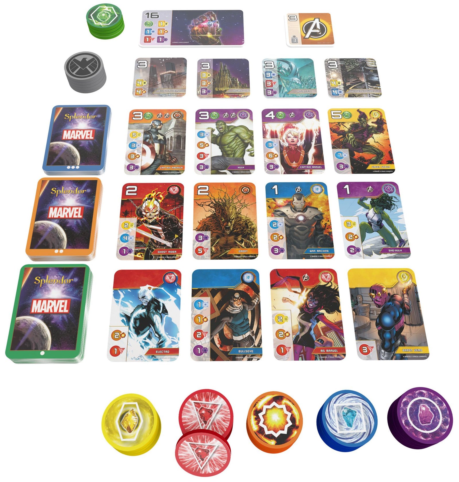 Space CowBoys Splendor Marvel EN-Space Cowboys-Ace Cards & Collectibles