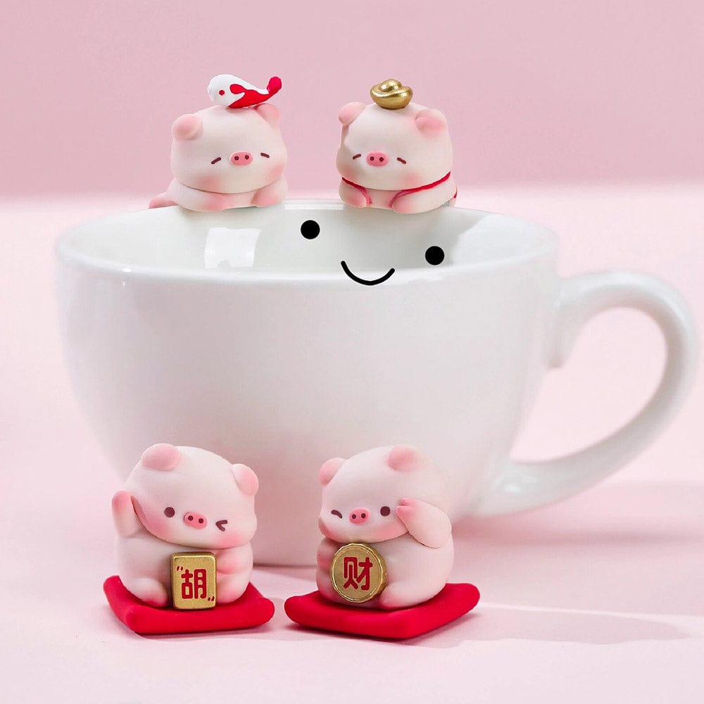 Bao Yun Piggy Mini Cuteness-Single Box (Random)-Speak Up Without-Ace Cards &amp; Collectibles