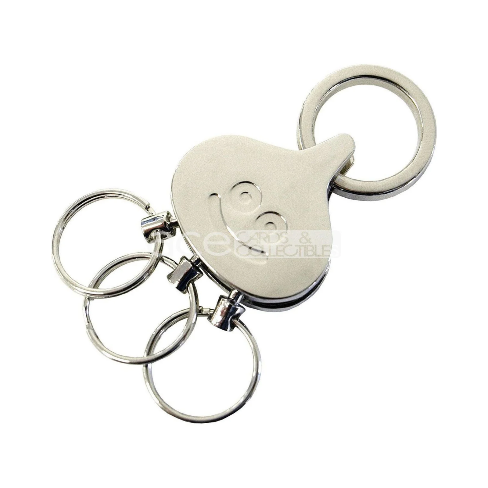 Dragon Quest 25Th Anniversary Slime Keychain "Silver Version"-Square Enix-Ace Cards & Collectibles