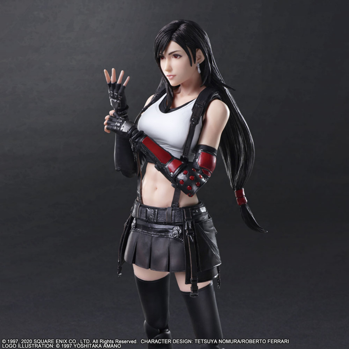 Kingdom Hearts Tifa 1 mini avatar mascot strap keychain figure toy