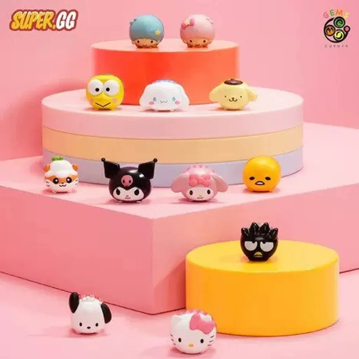 Super GG x Gems Corner Sanrio Characters Mini Cuteness Series 1-Single Box (Random)-Super GG-Ace Cards & Collectibles