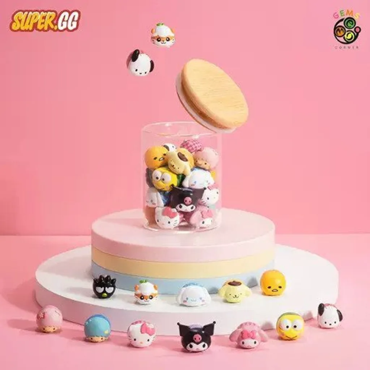 Super GG x Gems Corner Sanrio Characters Mini Cuteness Series 1-Single Box (Random)-Super GG-Ace Cards &amp; Collectibles