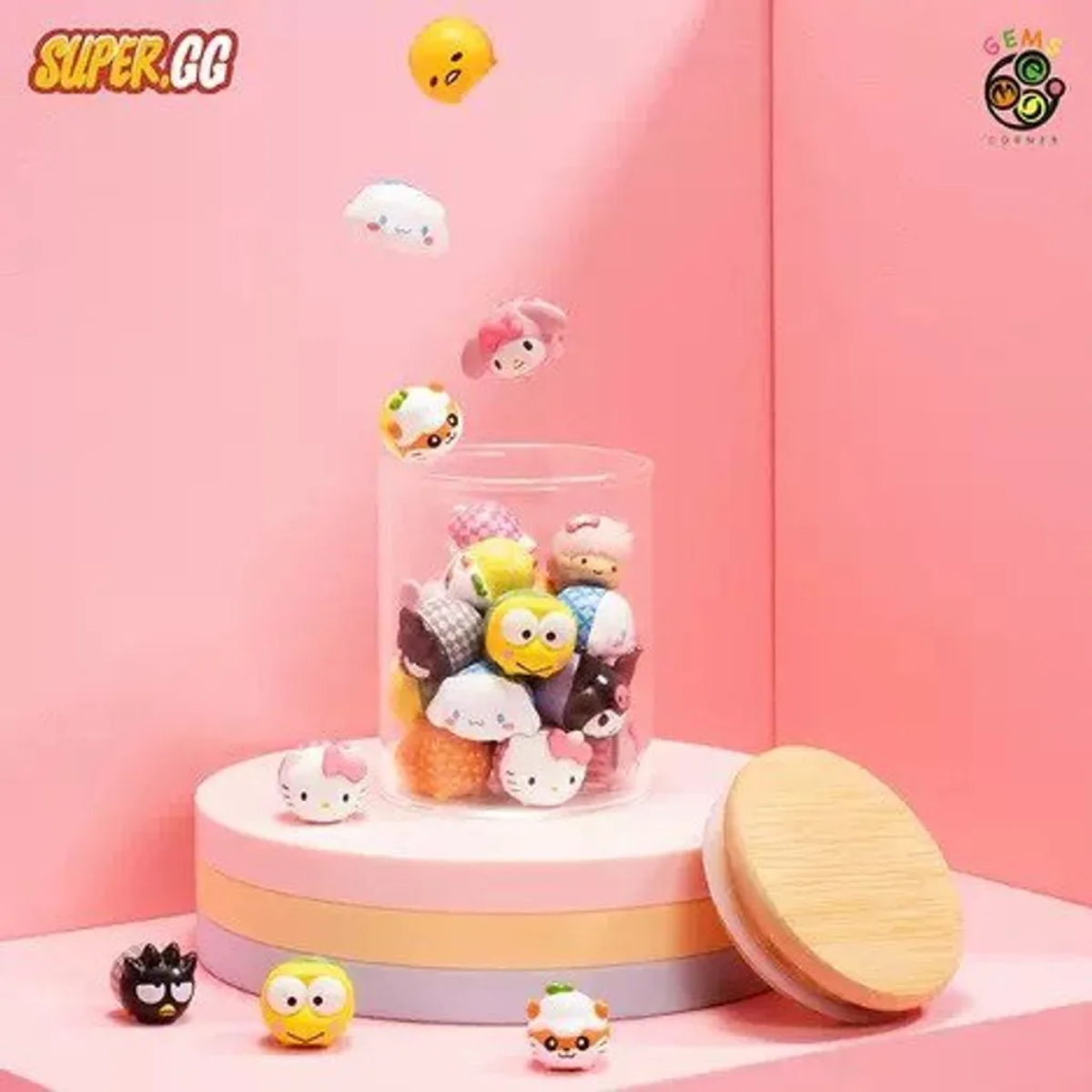 Super GG x Gems Corner Sanrio Characters Mini Cuteness Series 1-Single Box (Random)-Super GG-Ace Cards &amp; Collectibles