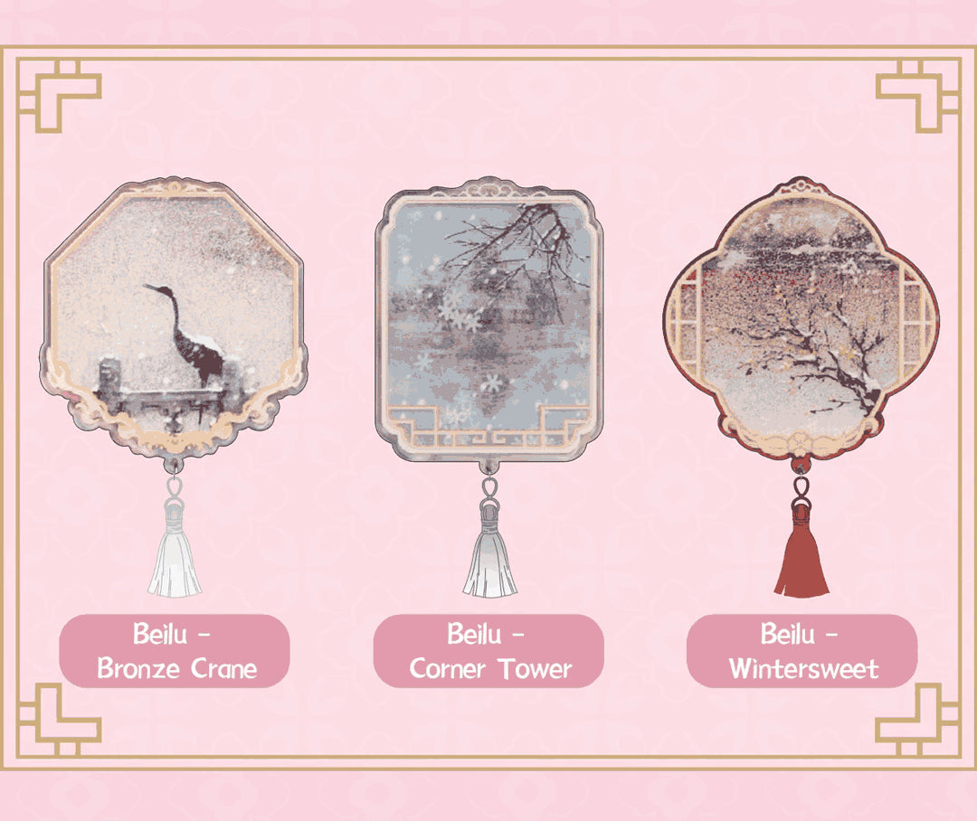 Palace Series Four Seasons Liquid Sand Fridge Magnets Blind Box-Single Pack (Random)-Suplay-Ace Cards & Collectibles