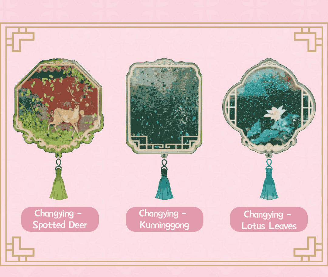 Palace Series Four Seasons Liquid Sand Fridge Magnets Blind Box-Single Pack (Random)-Suplay-Ace Cards & Collectibles