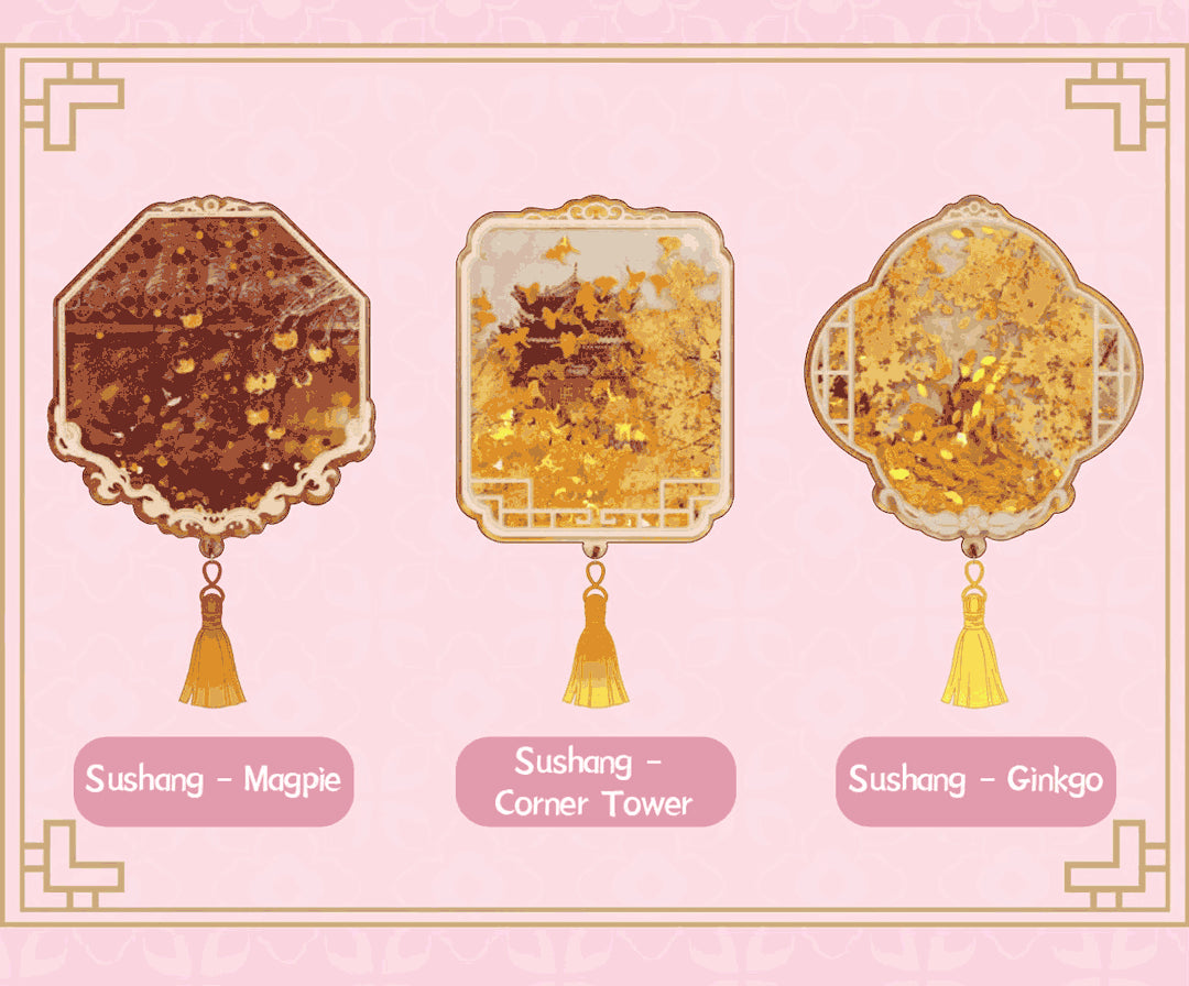 Palace Series Four Seasons Liquid Sand Fridge Magnets Blind Box-Single Pack (Random)-Suplay-Ace Cards & Collectibles