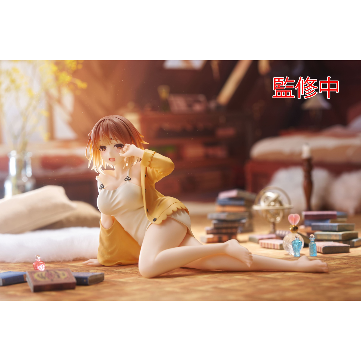 Atelier Ryza: Ever Darkness &amp; The Secret Hideout Desktop Cute Figure &quot;Ryza&quot; (Nightwear Ver.)-Taito-Ace Cards &amp; Collectibles