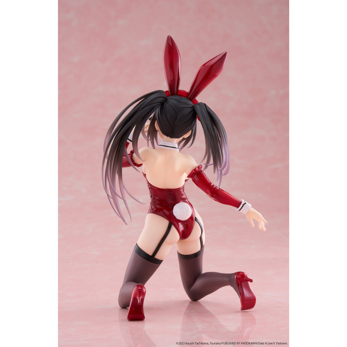 Date A Live &quot;Kurumi Tokisaki&quot; Desktop Cute Prize Figure (Bunny Ver.)-Taito-Ace Cards &amp; Collectibles