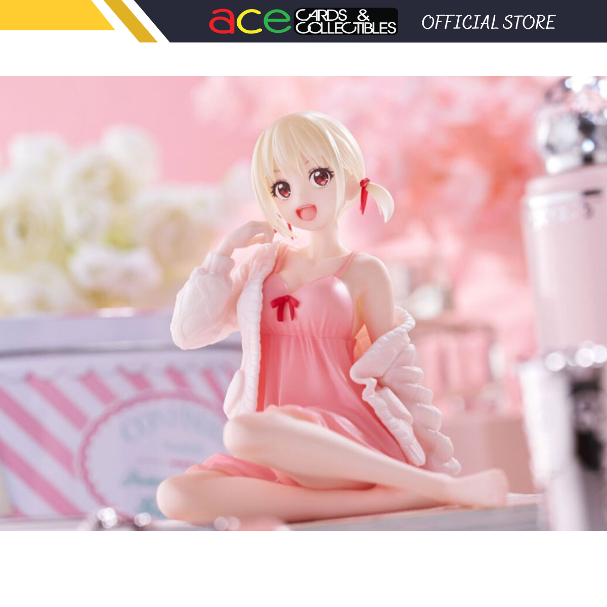 Lycoris Recoil Desktop Cute Figure "Chisato Nishikigi" (Roomwear Ver.)-Taito-Ace Cards & Collectibles