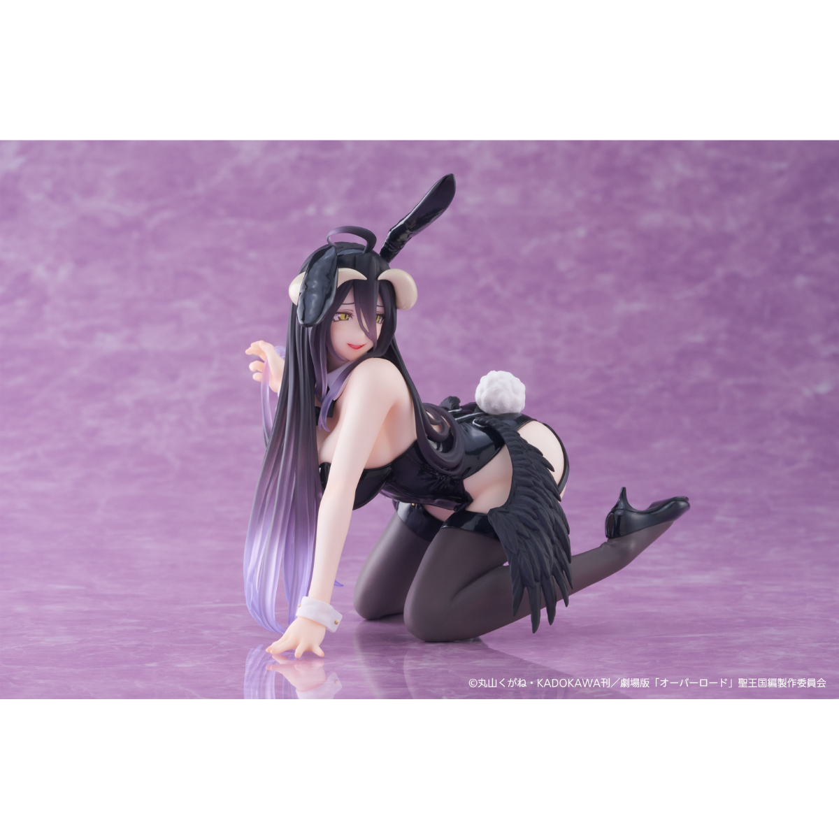 Overlord - &quot;Albedo&quot; Desktop Cute Prize Figure (Bunny Ver.)-Taito-Ace Cards &amp; Collectibles