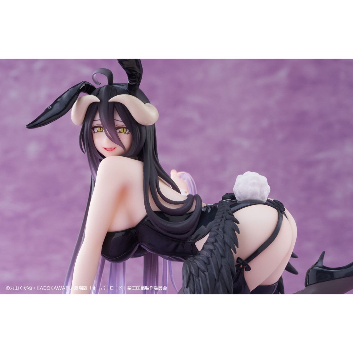 Overlord - &quot;Albedo&quot; Desktop Cute Prize Figure (Bunny Ver.)-Taito-Ace Cards &amp; Collectibles