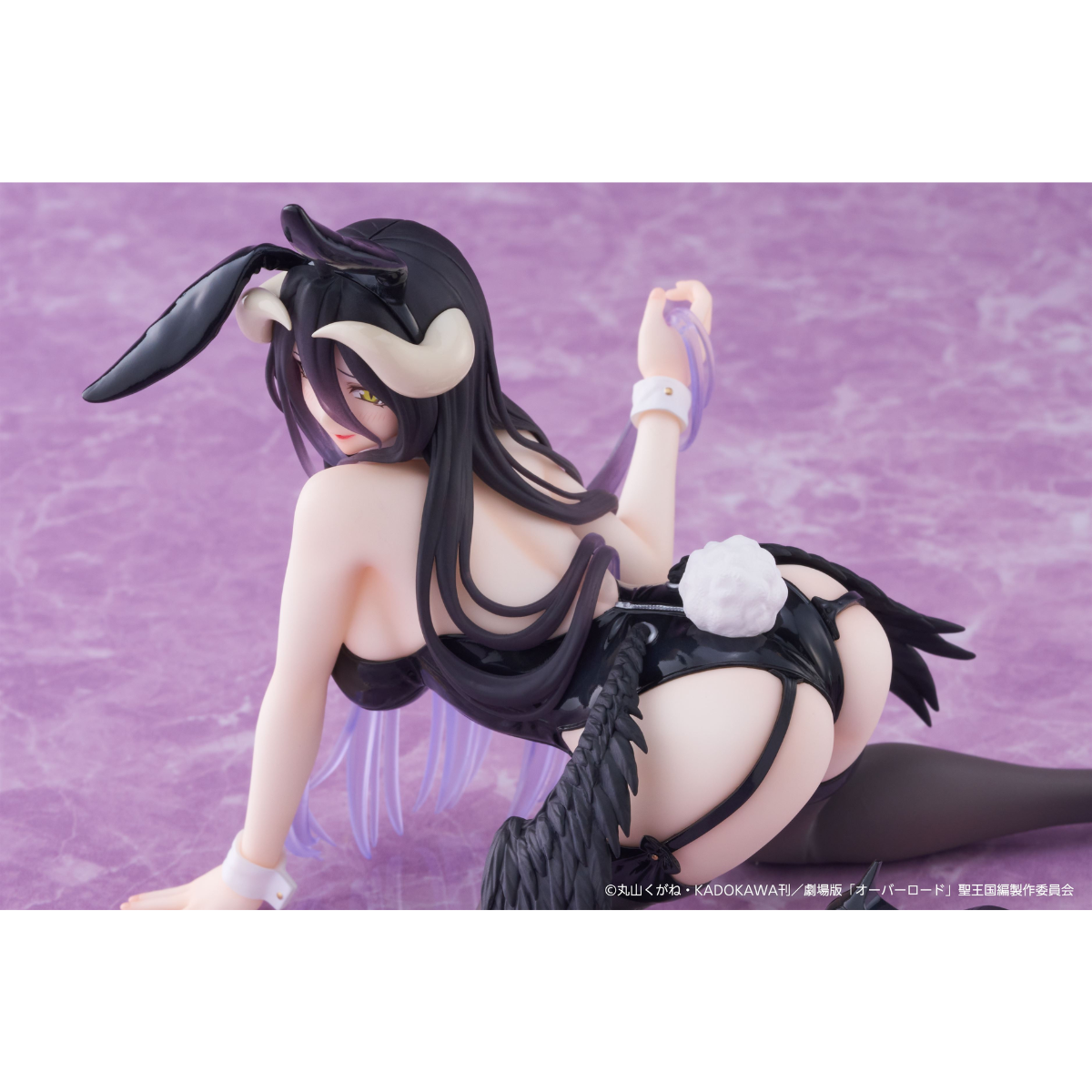 Overlord - &quot;Albedo&quot; Desktop Cute Prize Figure (Bunny Ver.)-Taito-Ace Cards &amp; Collectibles